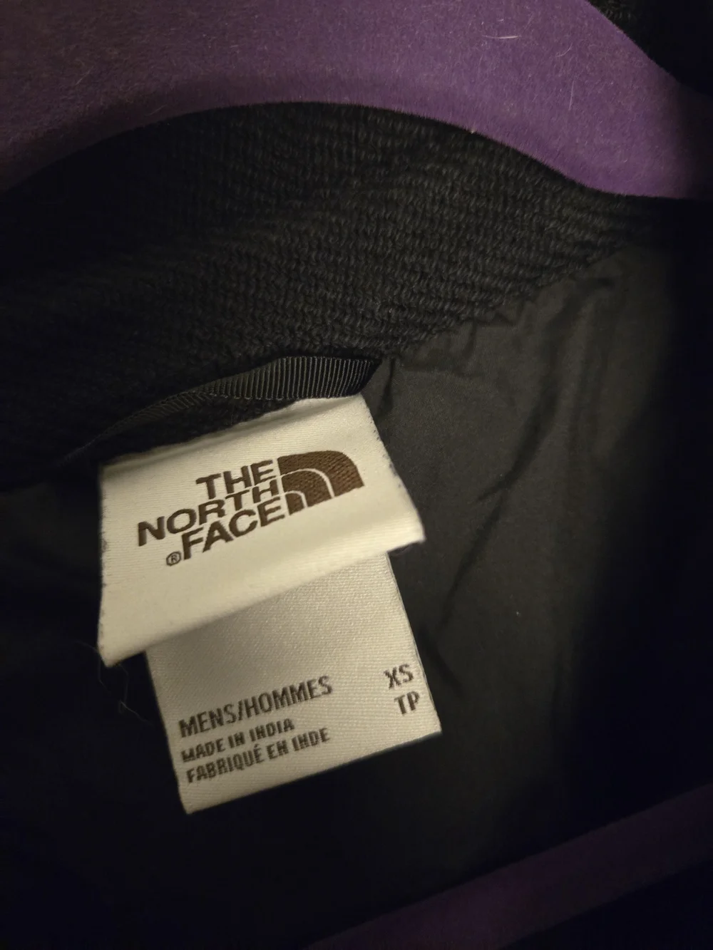 The North Face Men's Black Jacket - Classic Snap-Front Design